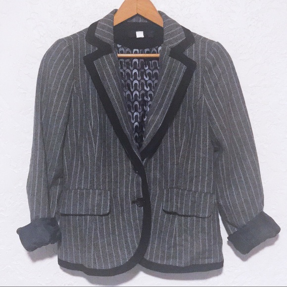 UO Lux Herringbone Blazer - Picture 1 of 5